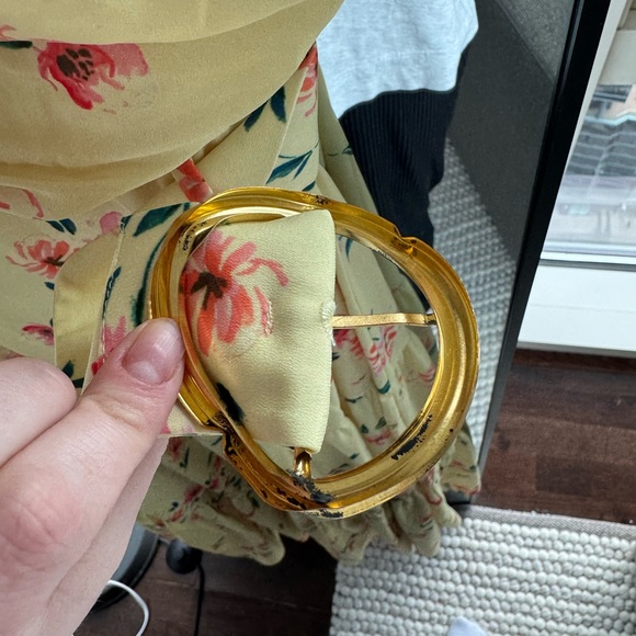 Paloma Blue Evie Flower Belt Dress - Picture 7 of 8